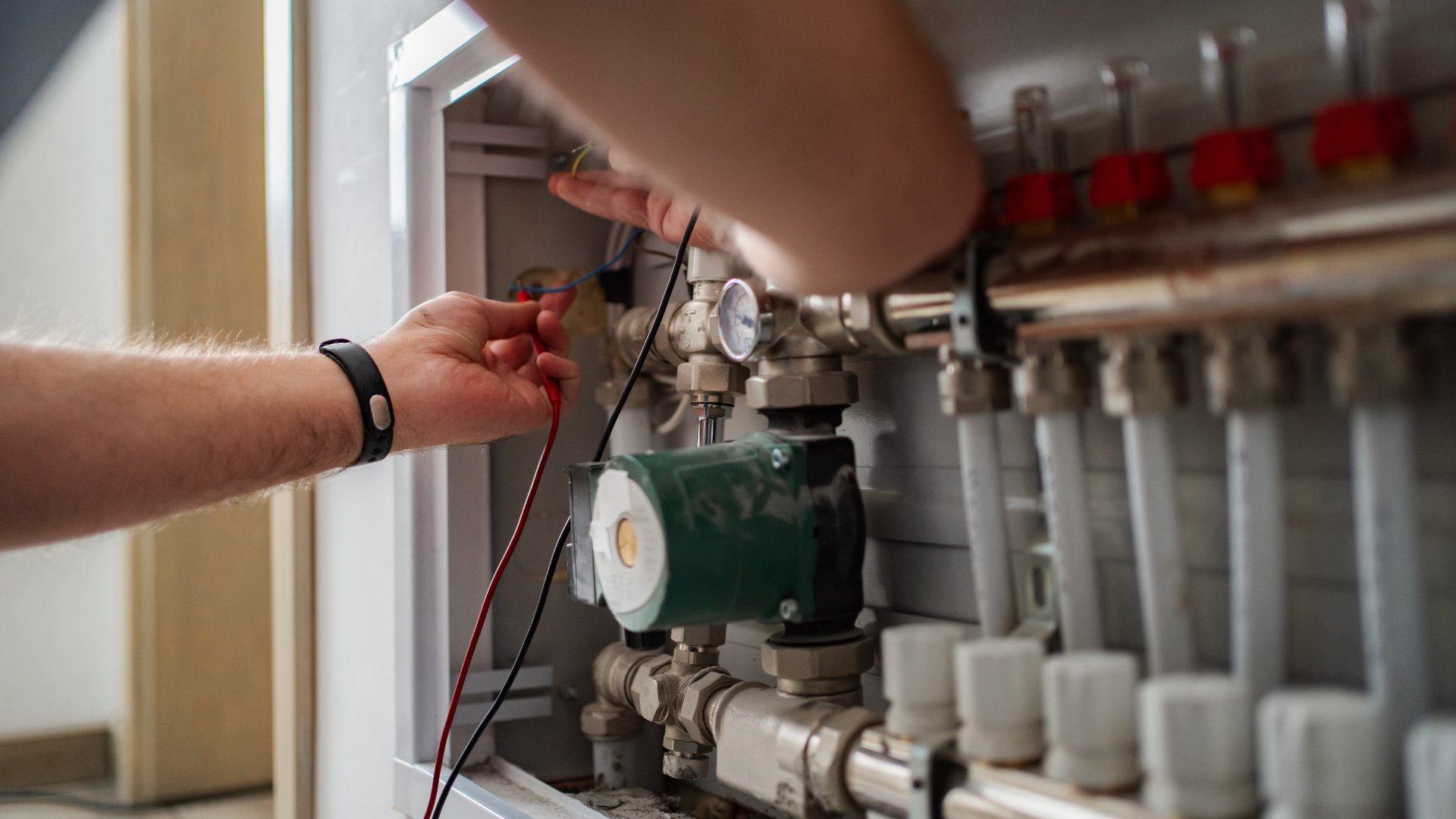 Central heating installation by Flow Plumbing & Heating