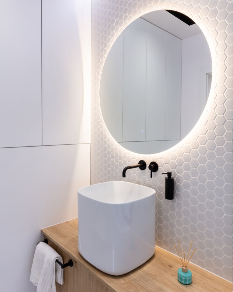 Newly fitted bathroom by Prestige Plumbing Services